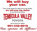 Thumbnail image of 2025 Tesla Model 3 at Temecula Valley Toyota
