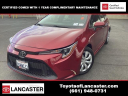 Thumbnail image of 2022 Toyota Corolla at Toyota Of Lancaster