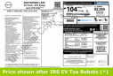 Thumbnail image of 2022 Nissan LEAF at Car Vision Inc.