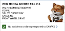 Thumbnail image of 2007 Honda Accord at Cars R Us Auto Sales