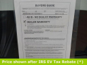 Thumbnail image of 2020 Nissan LEAF at CarVision Mitsubishi - USED