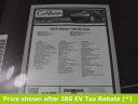 Thumbnail image of 2020 Nissan LEAF at CarVision Mitsubishi - USED