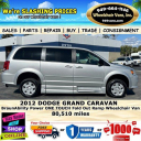 2012 Dodge Grand Caravan at Voted Lowest Prices on Wheelchair Vans