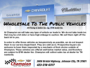 Thumbnail image of 2016 Chevrolet Equinox at Champion Chevrolet Cadillac