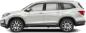 2022 Honda Pilot Touring w/Rear Captain's Chairs at Hamilton Honda