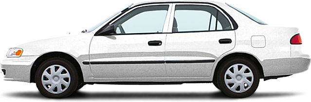 2002 Toyota Corolla at Rock Hill Public Auction