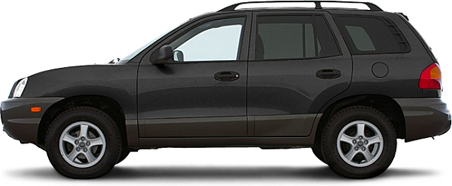 2003 Hyundai SANTA FE Base at Rock Hill Public Auction