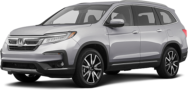 2020 Honda Pilot Touring w/Rear Captain's Chairs at Honda Morristown