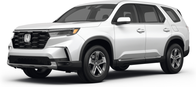 2023 Honda Pilot EX-L w/Rear Captain's Chairs at Honda Morristown
