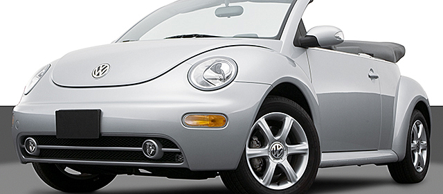 2005 Volkswagen New Beetle Convertible at Rock Hill Public Auction