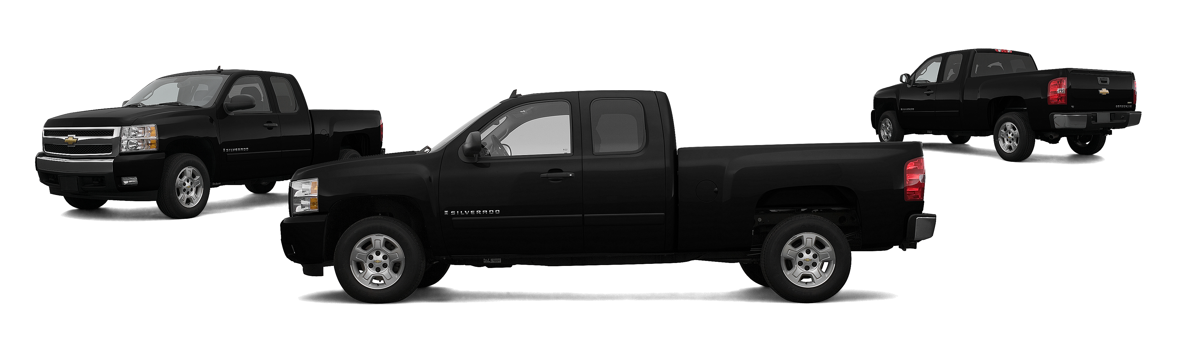 Image of 2007 Chevrolet Silverado 1500 LT1 4dr Extended Cab 5.8 ft. SB