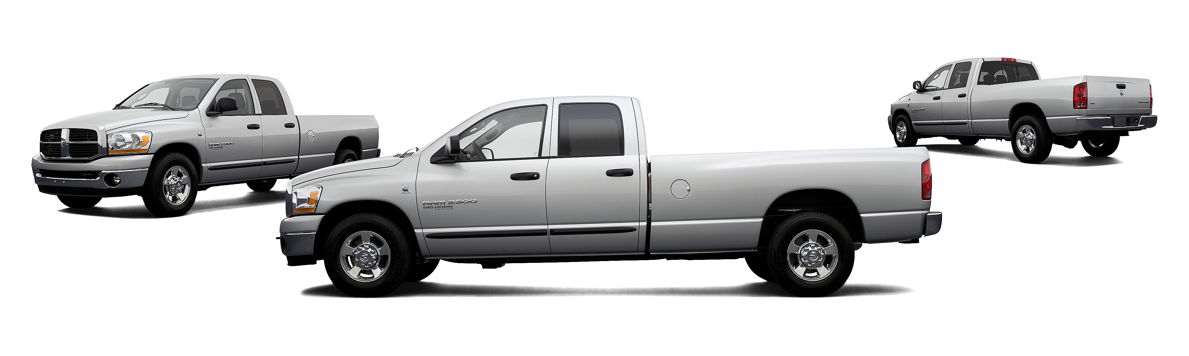 Image of 2007 Dodge Ram 2500 4x2 Laramie 4dr Quad Cab 8 ft. LB Pickup