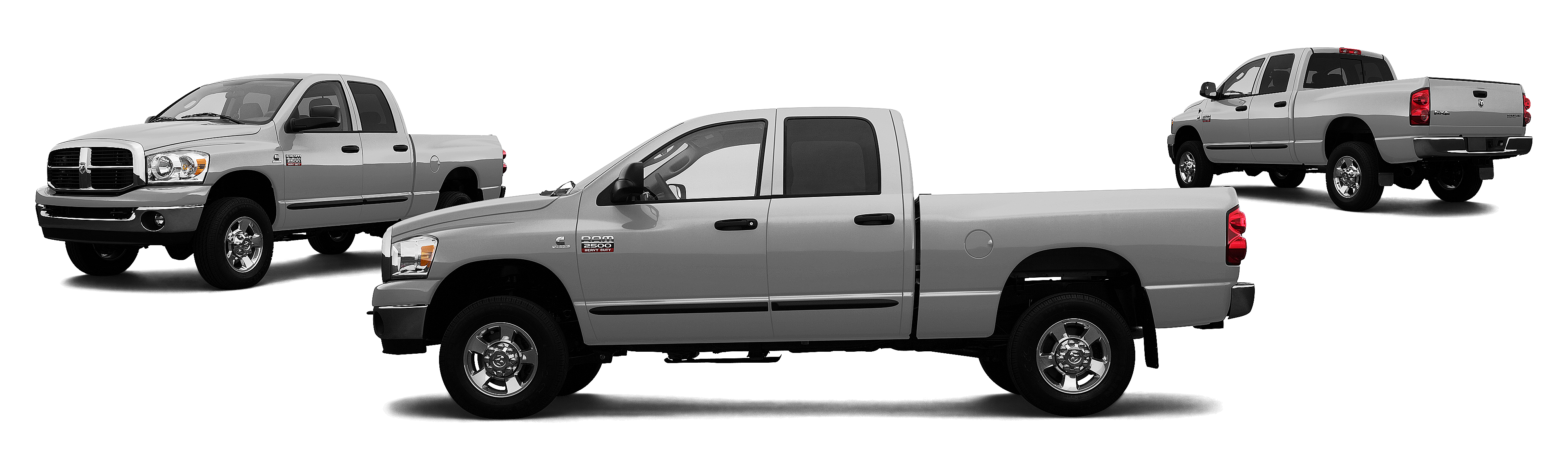 Image of 2007 Dodge Ram 2500 4x4 Laramie 4dr Quad Cab 8 ft. LB Pickup