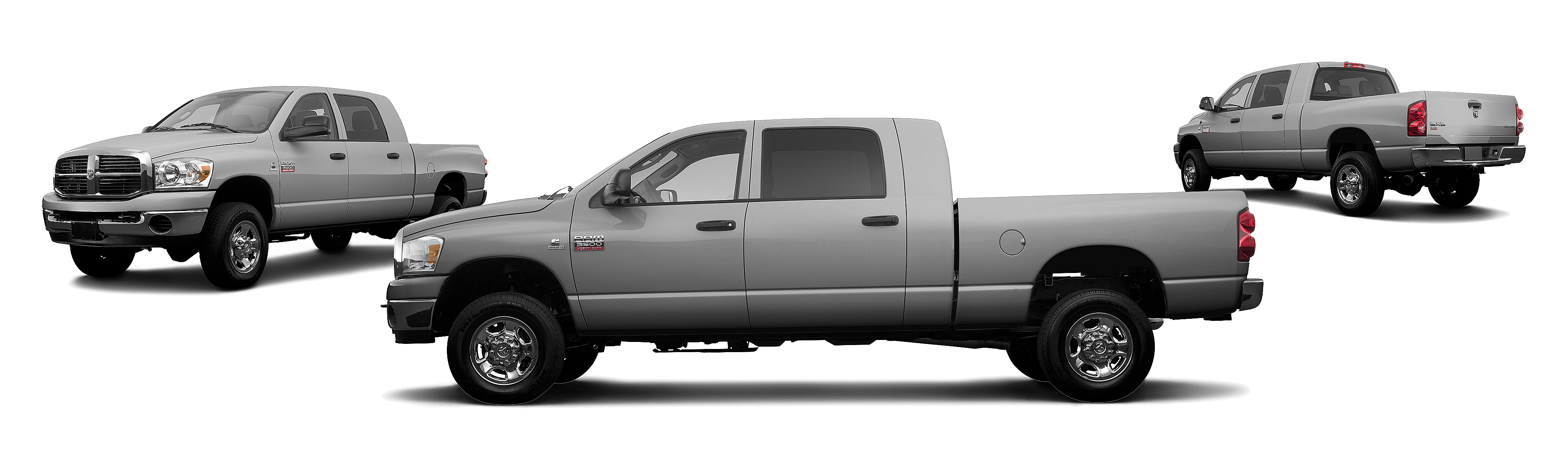 Image of 2007 Dodge Ram 3500 4x4 SLT 4dr Mega Cab 6.3 ft. SB DRW Pickup