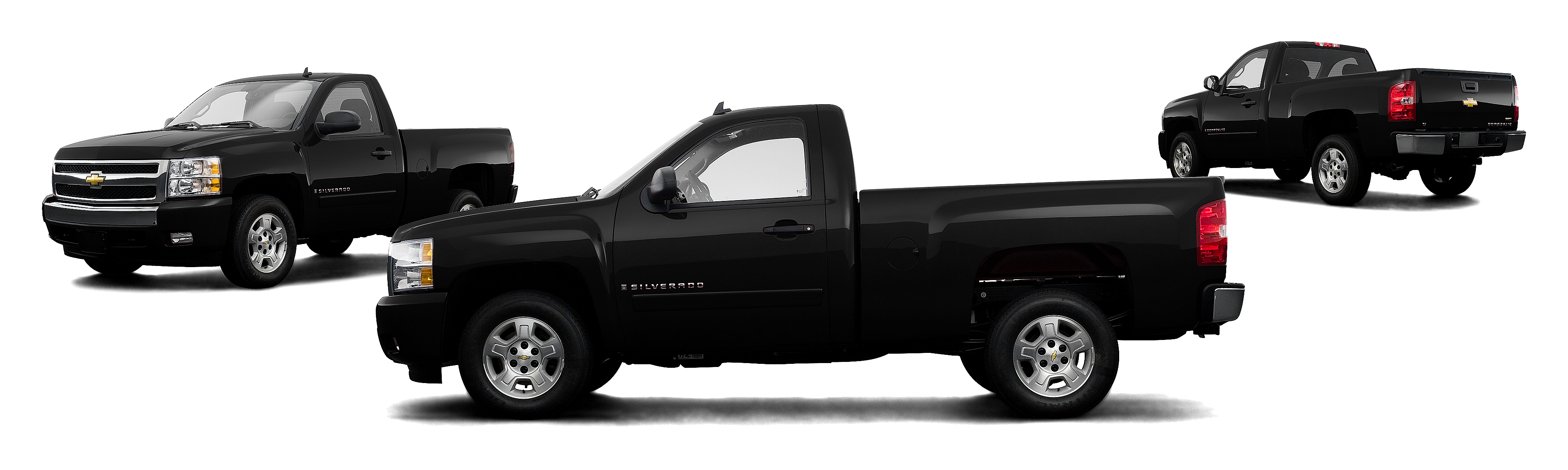 Image of 2008 Chevrolet Silverado 1500 4WD LT1 2dr Regular Cab 8 ft. LB