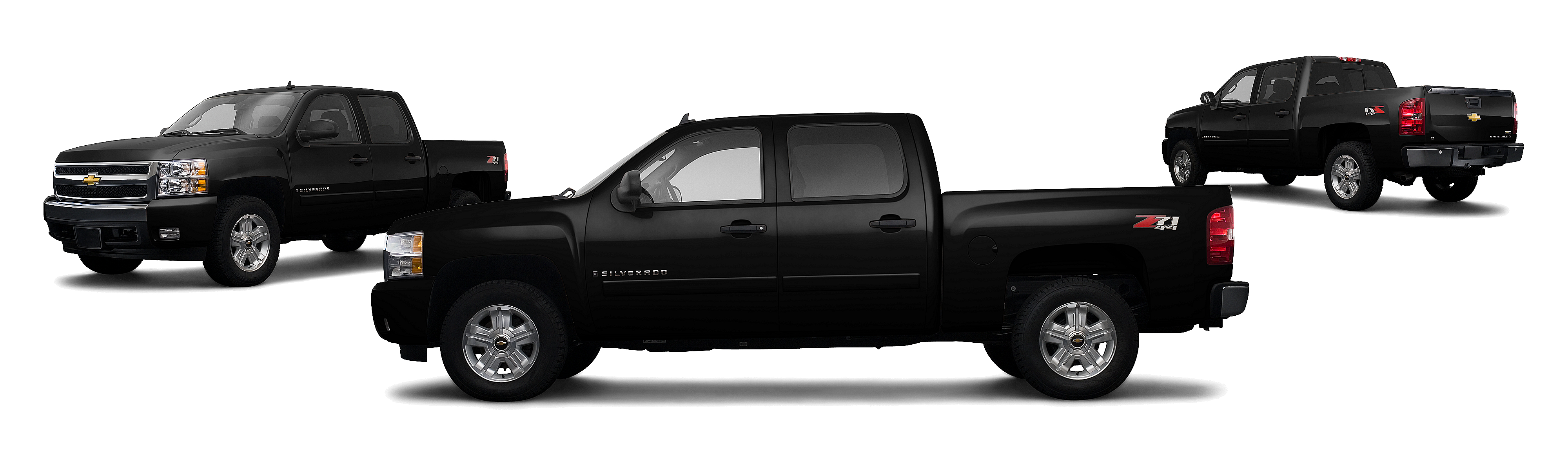 Image of 2008 Chevrolet Silverado 1500 4WD LT1 4dr Crew Cab 5.8 ft. SB