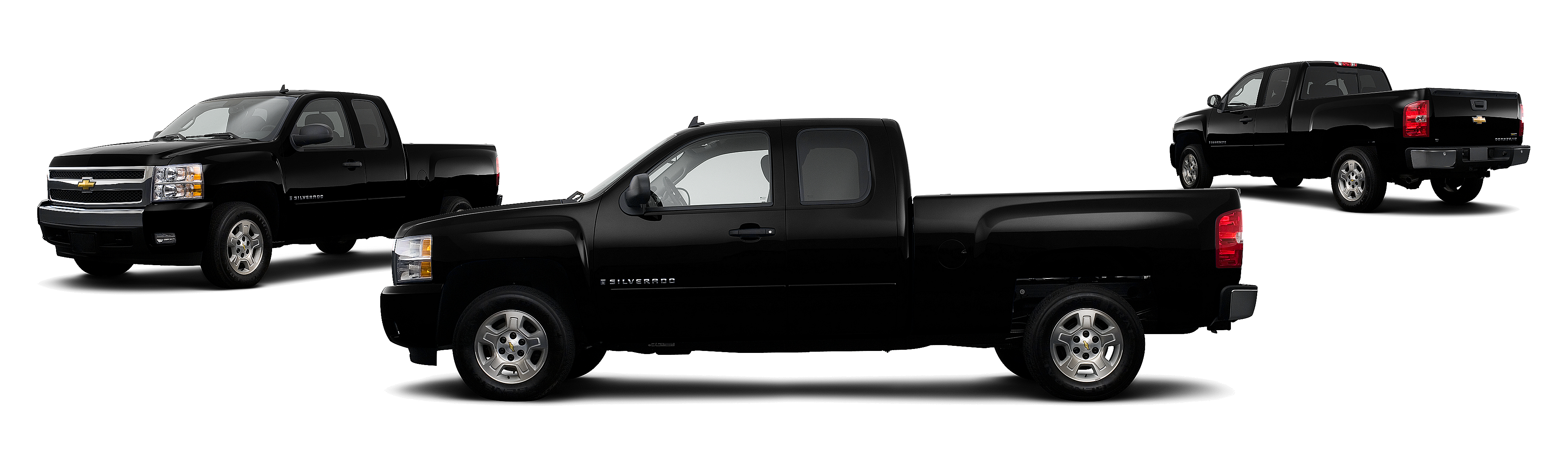 Image of 2008 Chevrolet Silverado 1500 4WD LT1 4dr Extended Cab 5.8 ft. SB