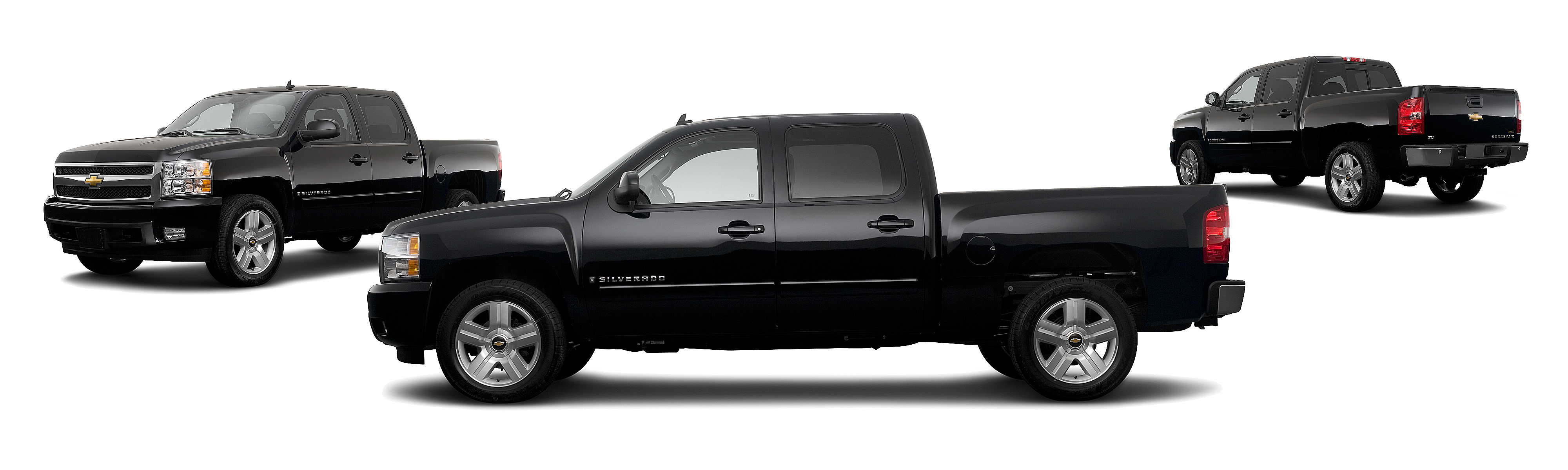 Image of 2008 Chevrolet Silverado 1500 4WD LTZ 4dr Crew Cab 5.8 ft. SB