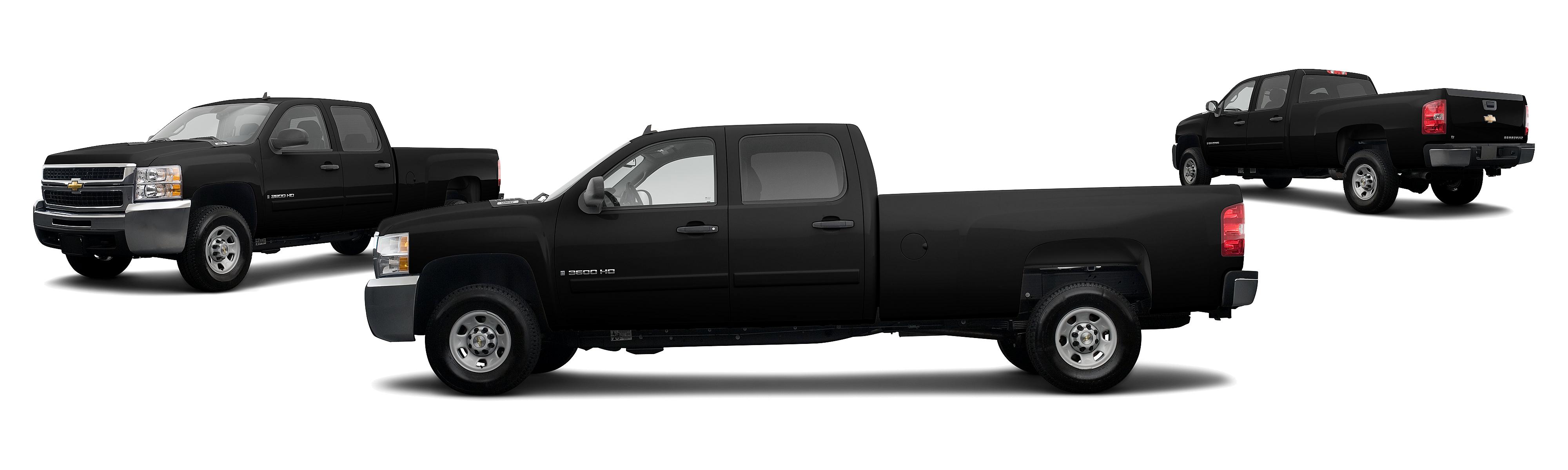 Image of 2008 Chevrolet Silverado 3500HD 4WD LT2 4dr Extended Cab LB DRW