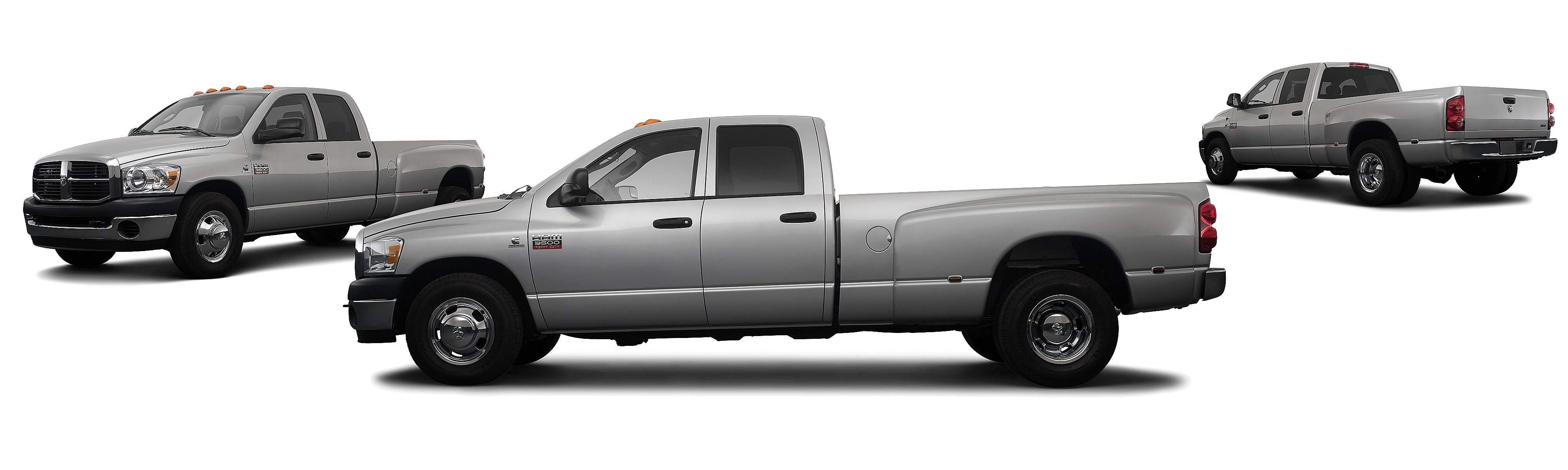 Image of 2008 Dodge Ram 3500 4x2 ST 4dr Quad Cab 8 ft. LB DRW Pickup