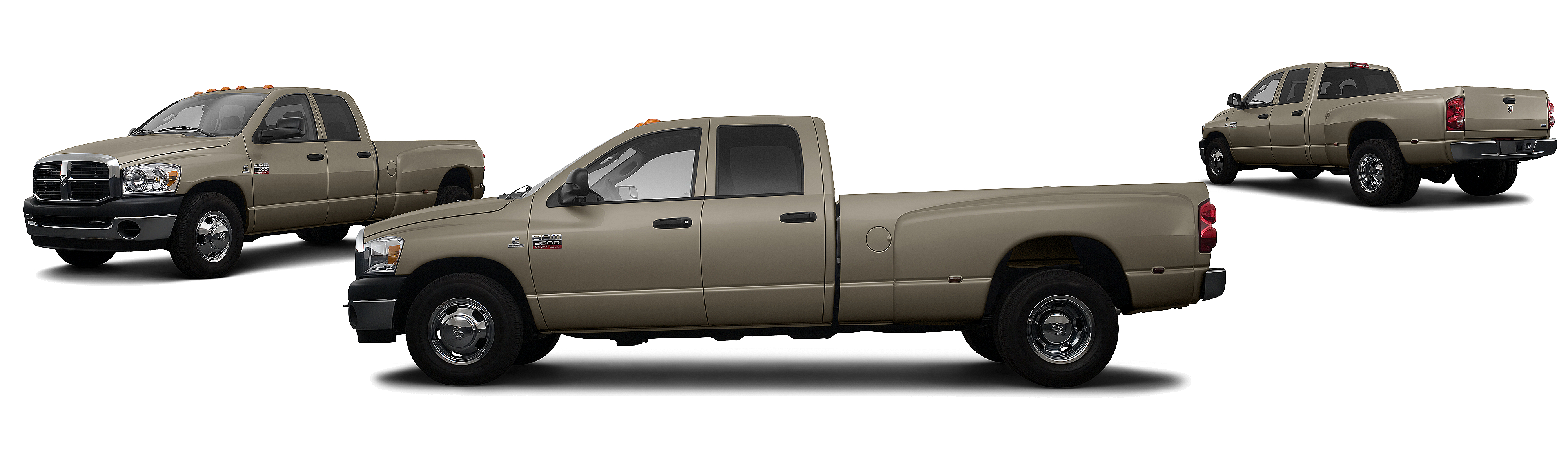 Image of 2008 Dodge Ram 3500 4x2 SXT 4dr Mega Cab 6.3 ft. SB DRW Pickup