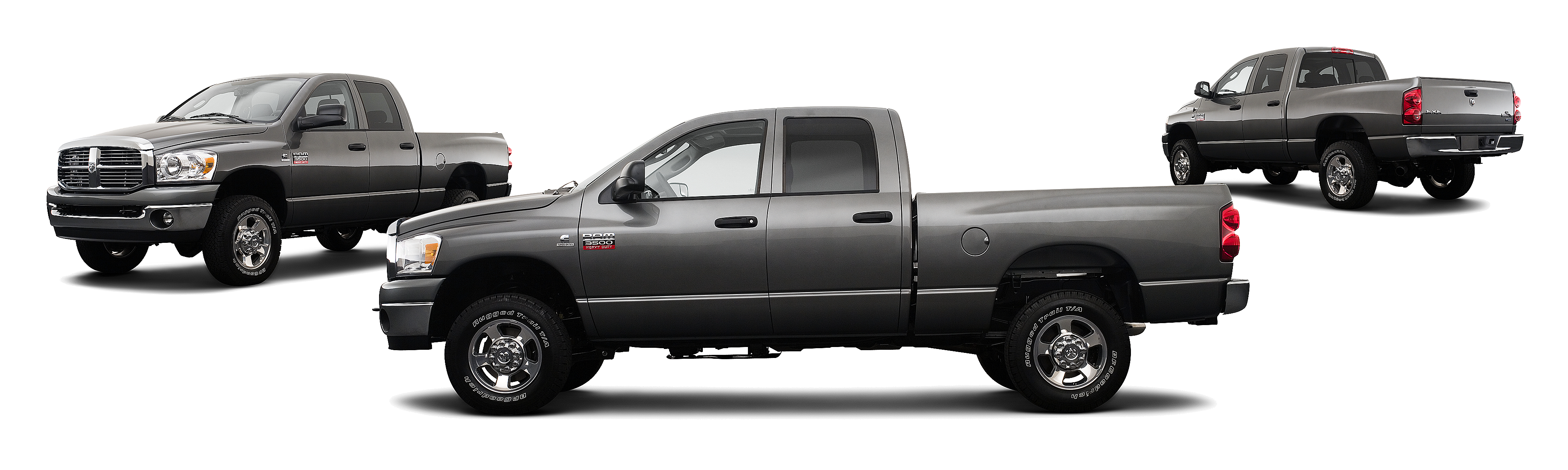Image of 2008 Dodge Ram 3500 4x4 Laramie 4dr Mega Cab 6.3 ft. SB DRW Pickup