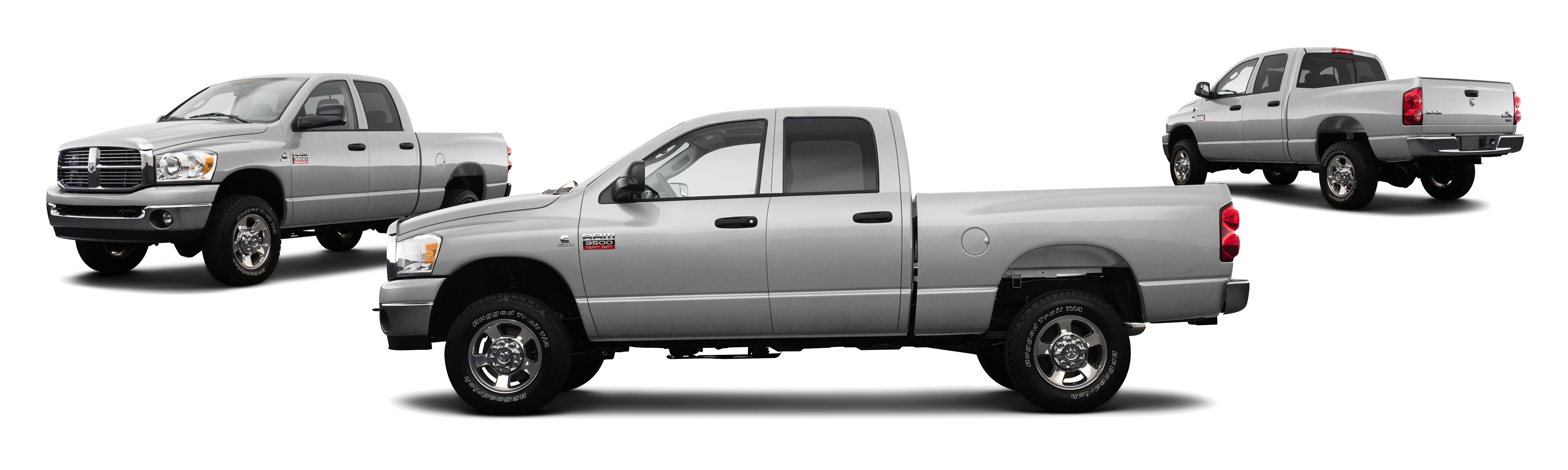 Image of 2008 Dodge Ram 3500 4x4 ST 4dr Quad Cab 6.3 ft. SB SRW Pickup