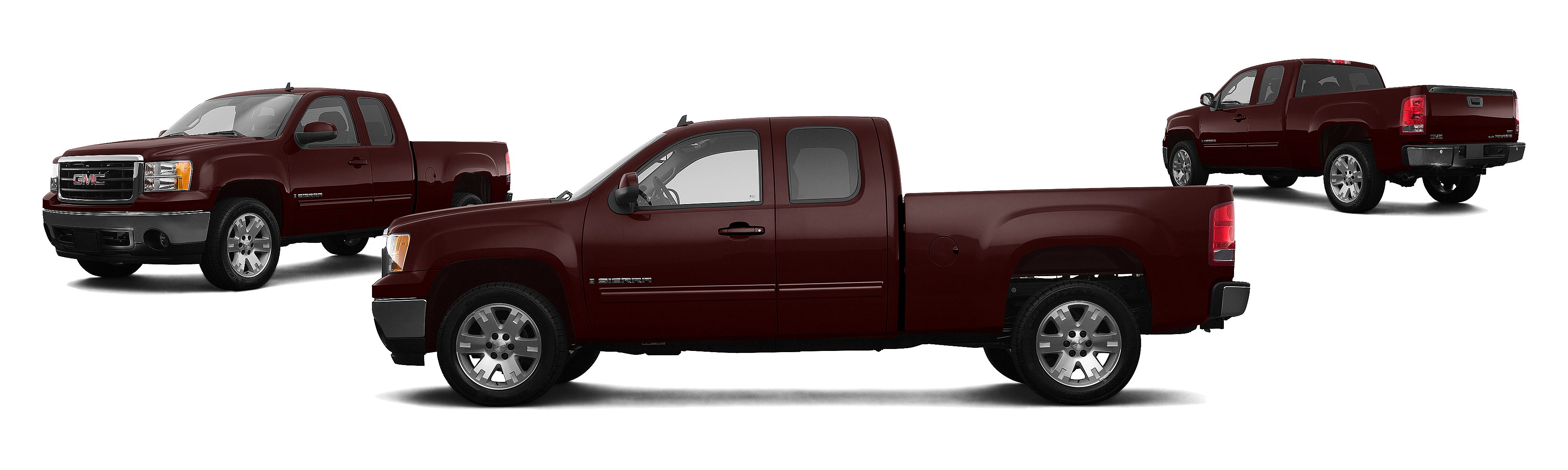Image of 2008 GMC Sierra 1500 2WD SLE1 4dr Extended Cab 8 ft. LB