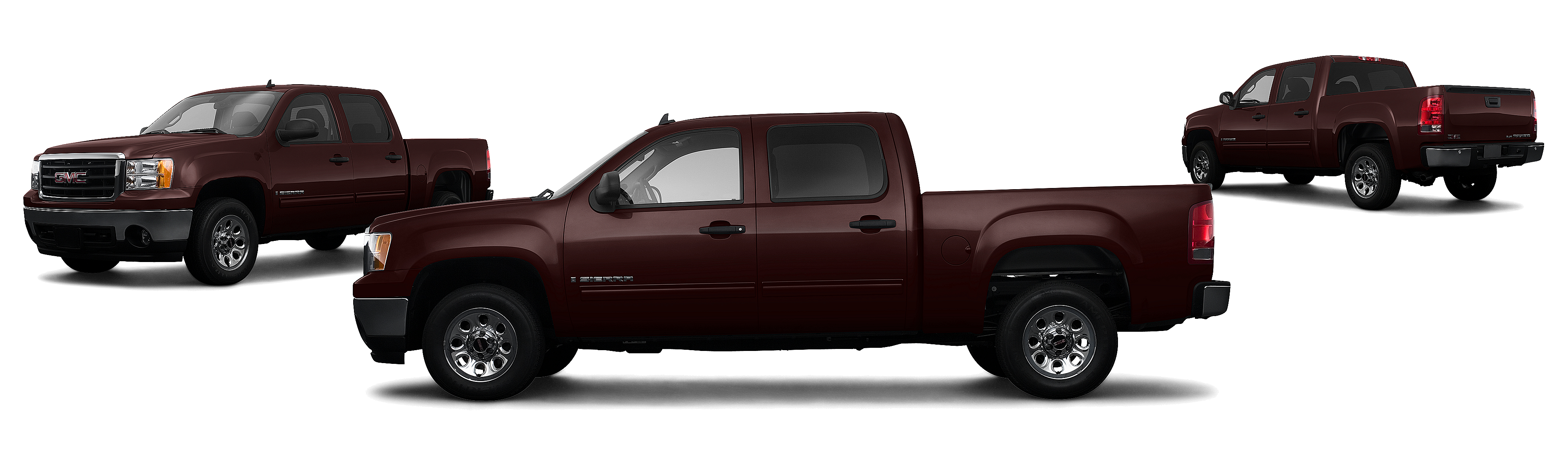 Image of 2008 GMC Sierra 1500 4WD SLE2 4dr Crew Cab 5.8 ft. SB