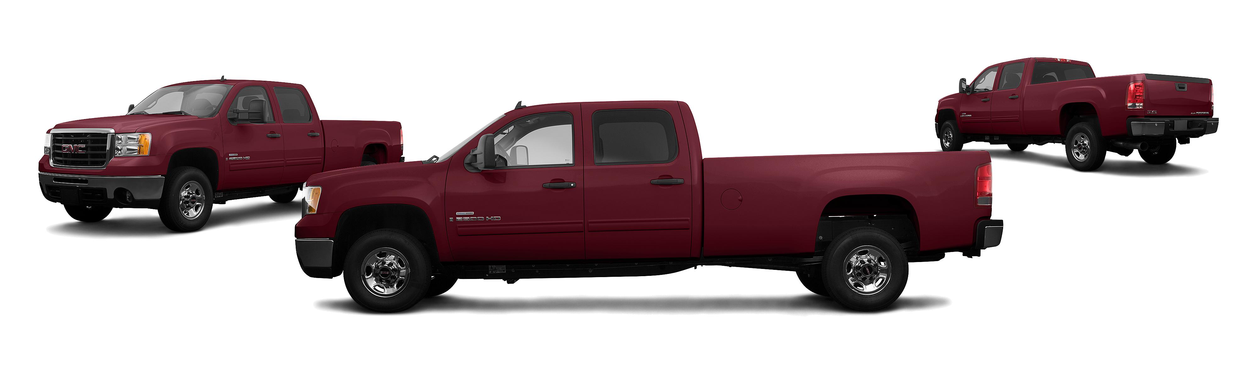 Image of 2008 GMC Sierra 2500HD 4WD SLT 4dr Crew Cab LB