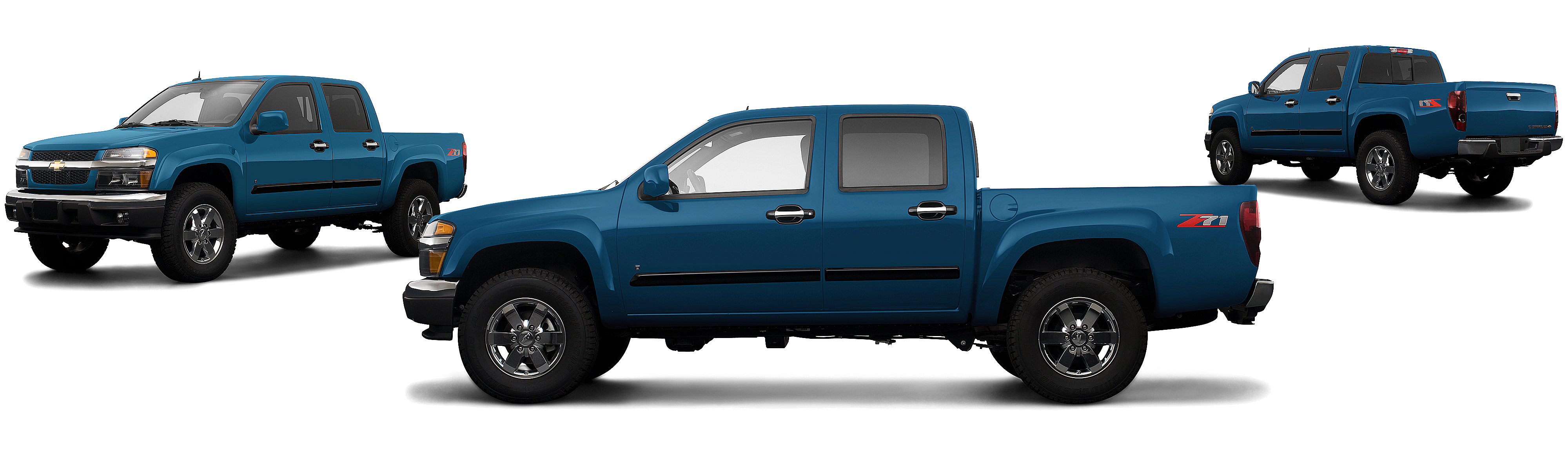 Image of 2009 Chevrolet Colorado 4x4 LT 4dr Crew Cab w/1LT