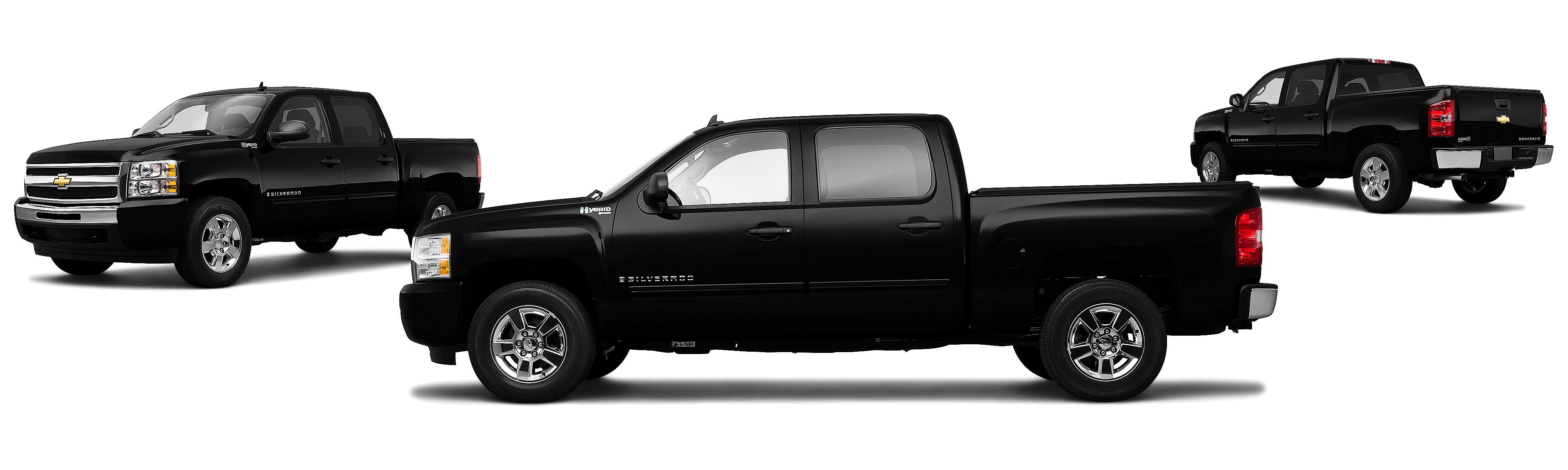 Image of 2009 Chevrolet Silverado 1500 Hybrid 4x2 Base 4dr Crew Cab 5.8 ft. SB w/2HY