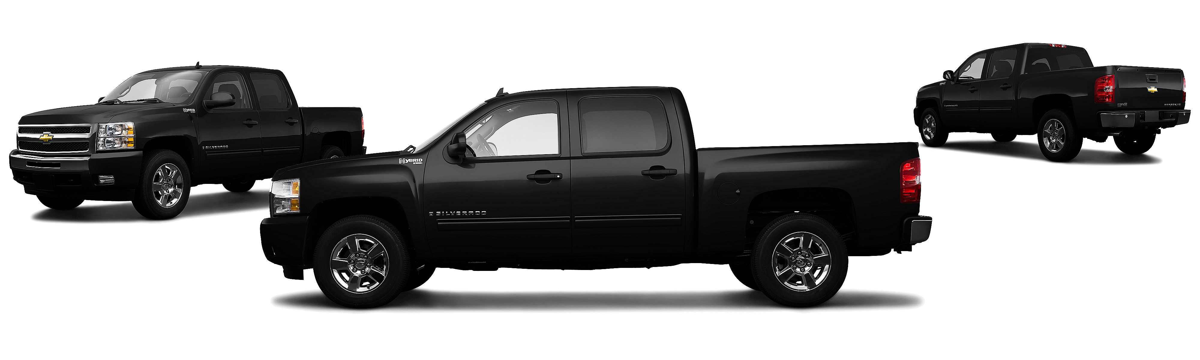Image of 2009 Chevrolet Silverado 1500 Hybrid 4x4 Base 4dr Crew Cab 5.8 ft. SB w/2HY
