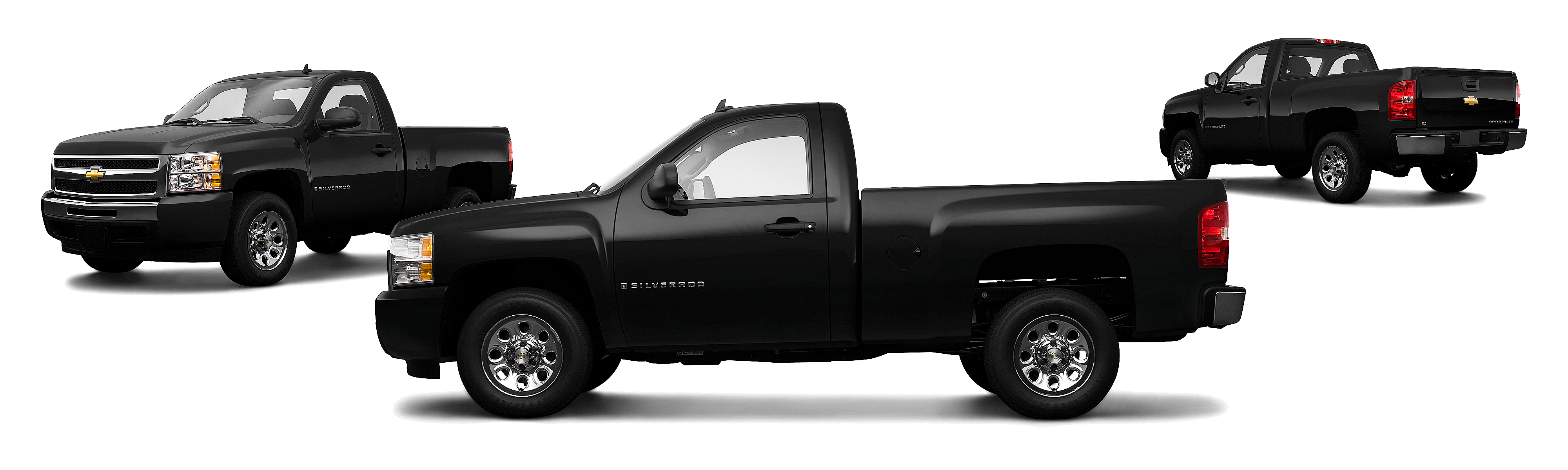 Image of 2009 Chevrolet Silverado 1500 4x4 LT 2dr Regular Cab 8 ft. LB