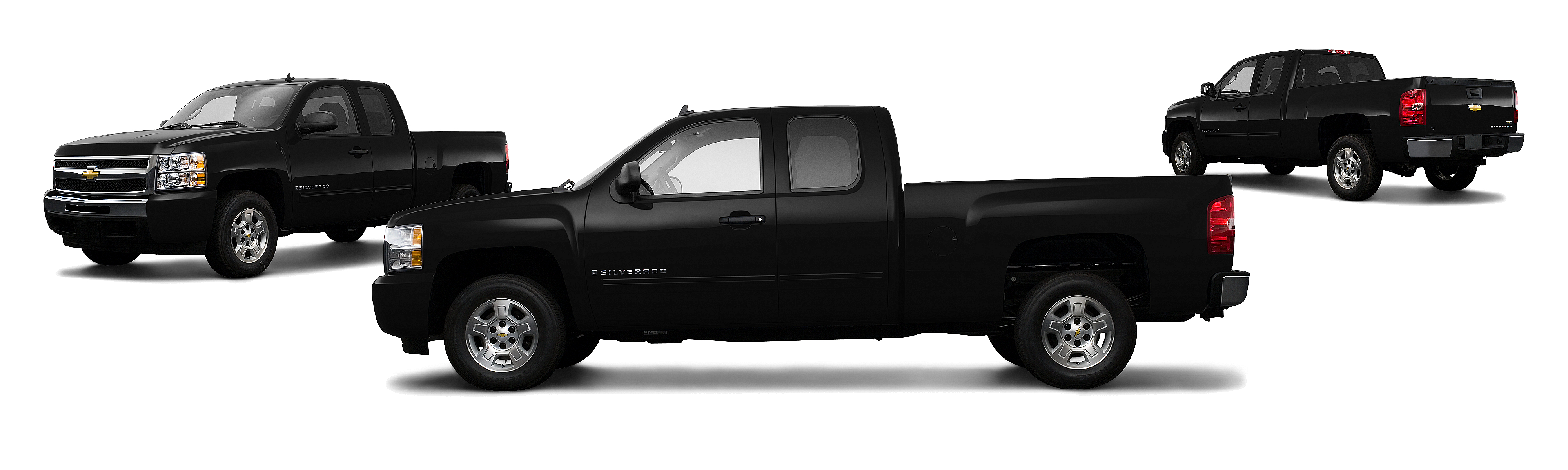 Image of 2009 Chevrolet Silverado 1500 4x4 LTZ 4dr Extended Cab 5.8 ft. SB