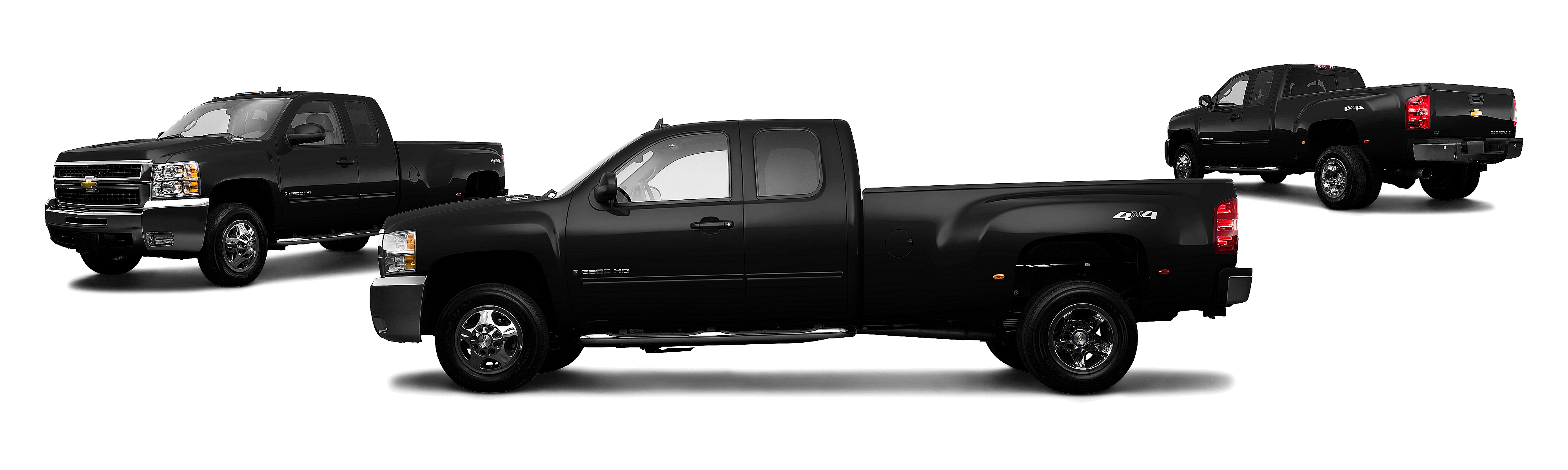 Image of 2009 Chevrolet Silverado 3500HD 4x4 LTZ 4dr Extended Cab LB SRW