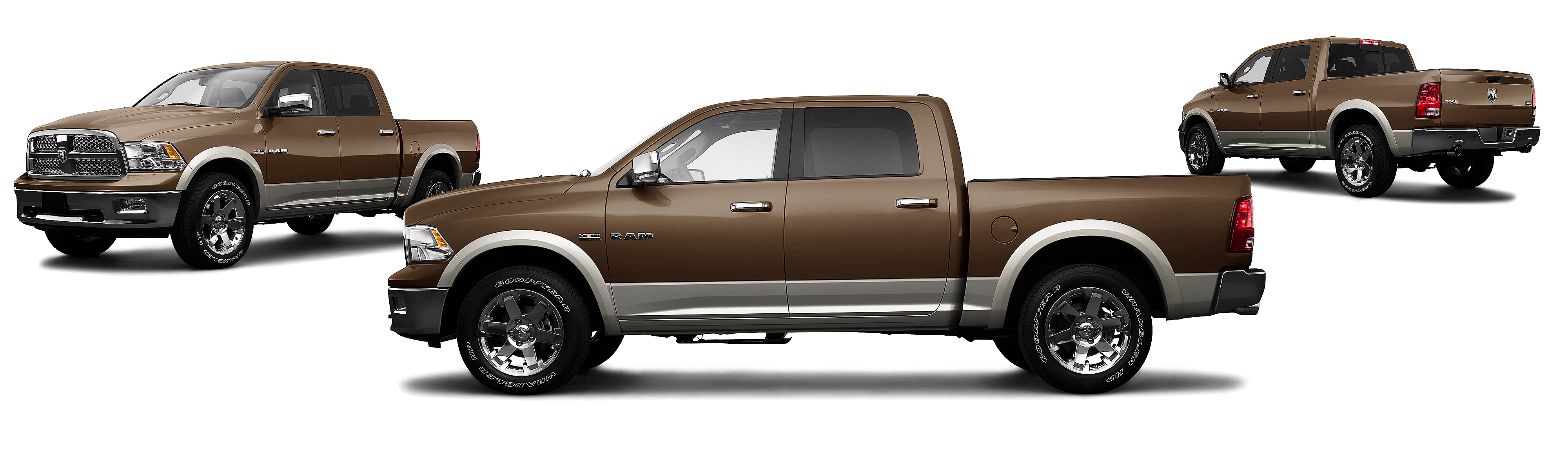 Image of 2009 Dodge Ram 1500 4x2 Laramie 4dr Crew Cab 5.5 ft. SB