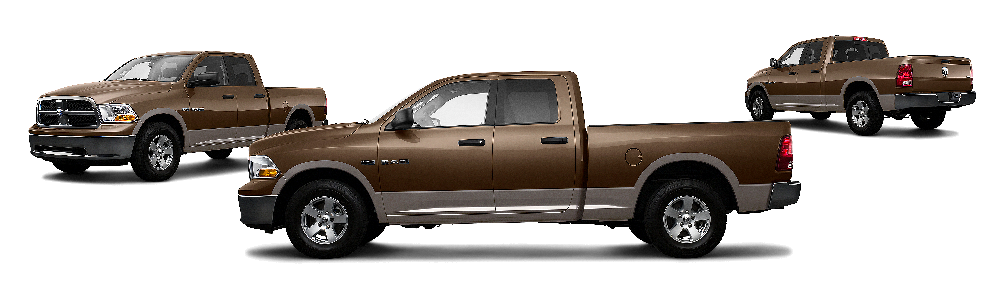 Image of 2009 Dodge Ram 1500 4x2 SLT 4dr Quad Cab 6.3 ft. SB
