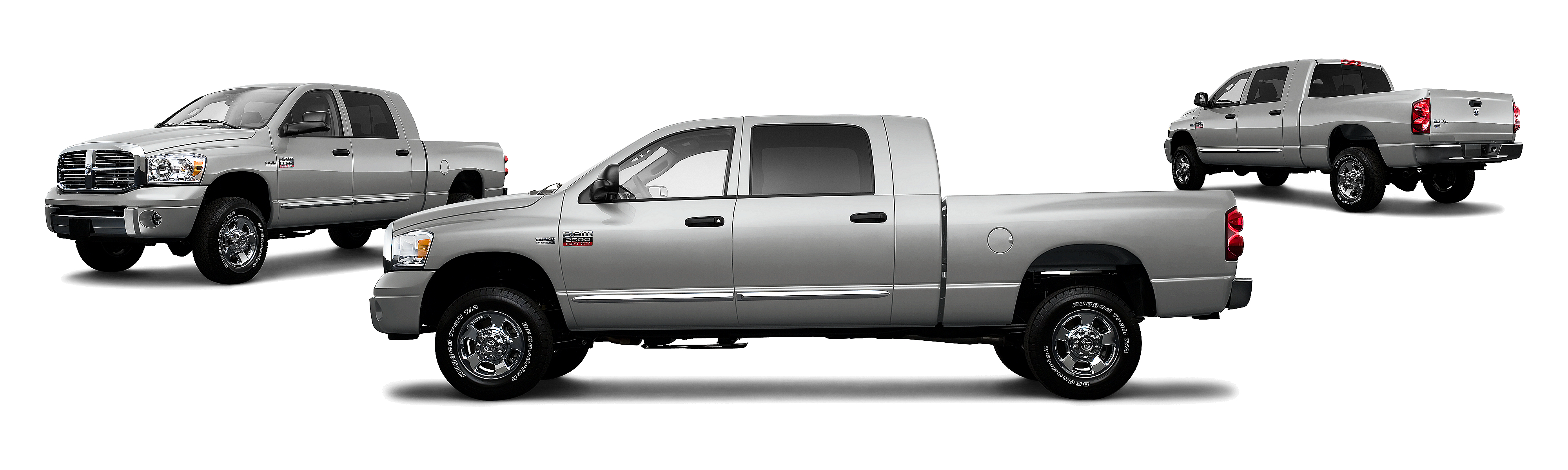 Image of 2009 Dodge Ram 2500 4x4 Laramie 4dr Mega Cab 6.3 ft. SB Pickup
