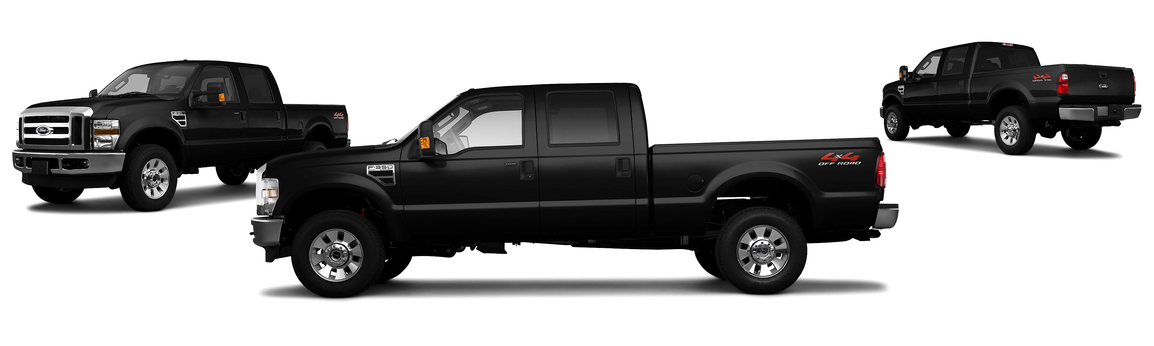 Image of 2009 Ford F-350 Super Duty 4x4 Lariat 4dr Crew Cab 8 ft. LB SRW Pickup
