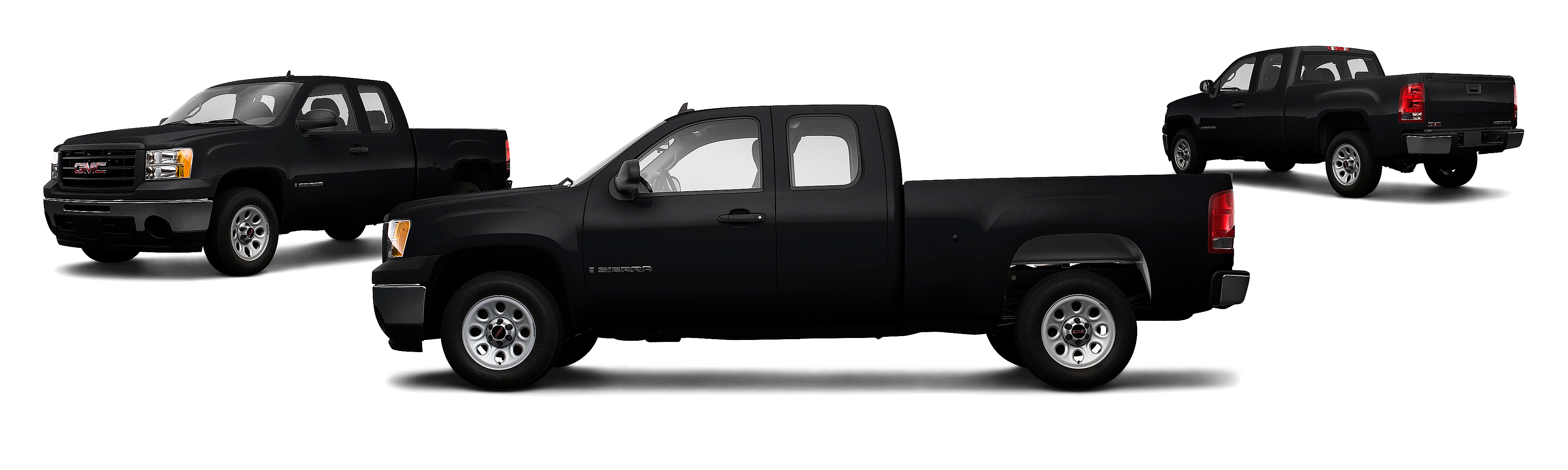 Image of 2009 GMC Sierra 1500 4x4 SLE 4dr Extended Cab 8 ft. LB