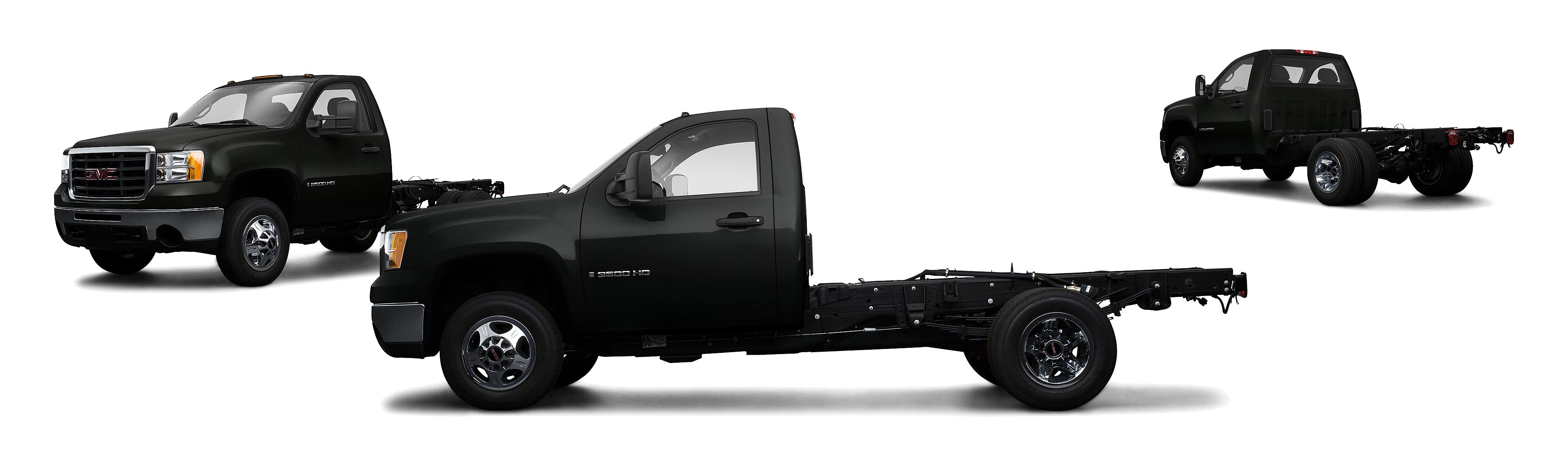 Image of 2009 GMC Sierra 3500HD CC 4x4 2dr SLE Regular Cab 161.5 inch WB Chassis