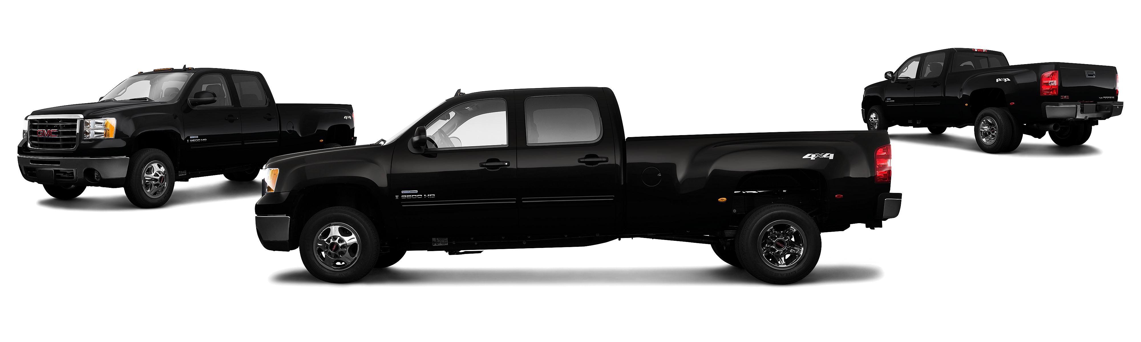 Image of 2009 GMC Sierra 3500HD 4x4 SLT 4dr Crew Cab LB SRW