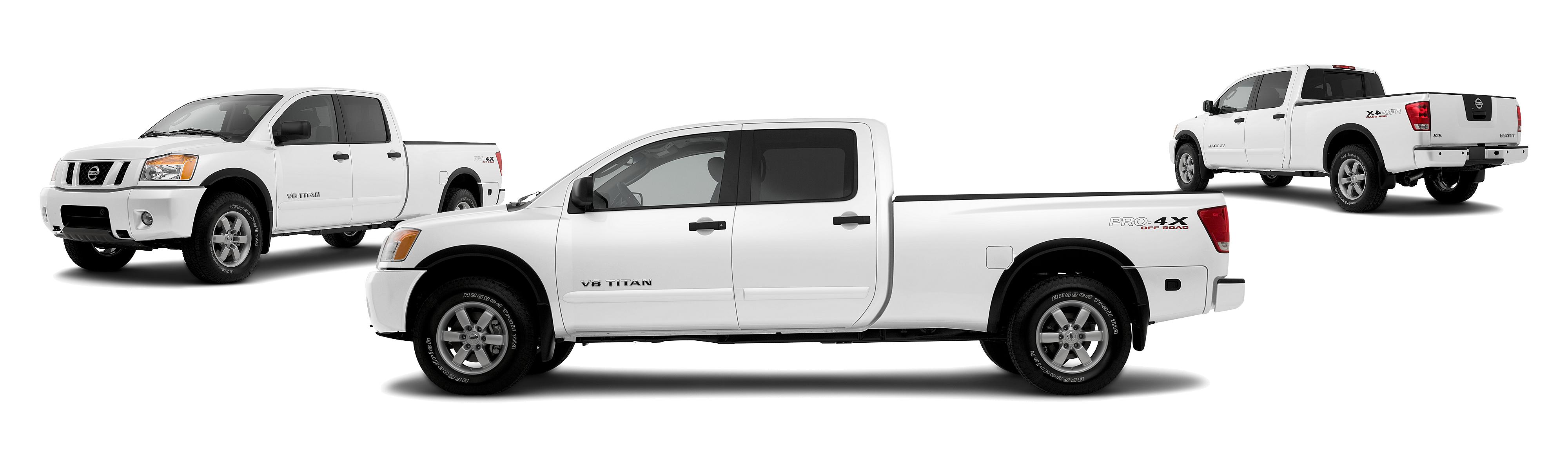 Image of 2009 Nissan Titan 4x4 PRO-4X FFV Crew Cab Short Bed 4dr