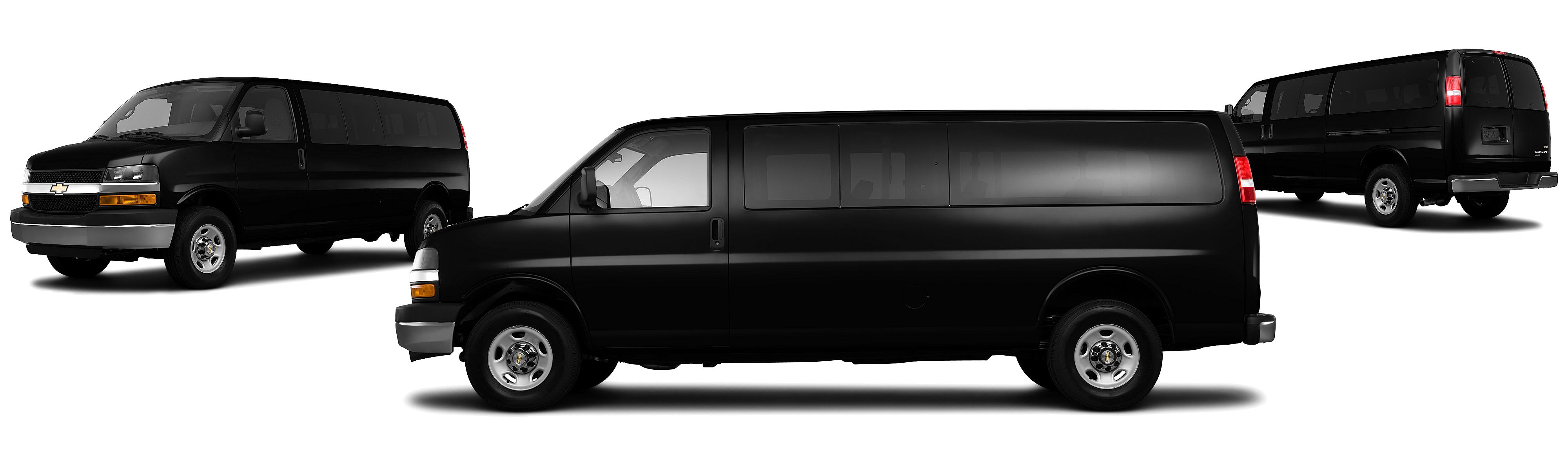 Image of 2010 Chevrolet Express LS 3500 3dr Extended Passenger Van