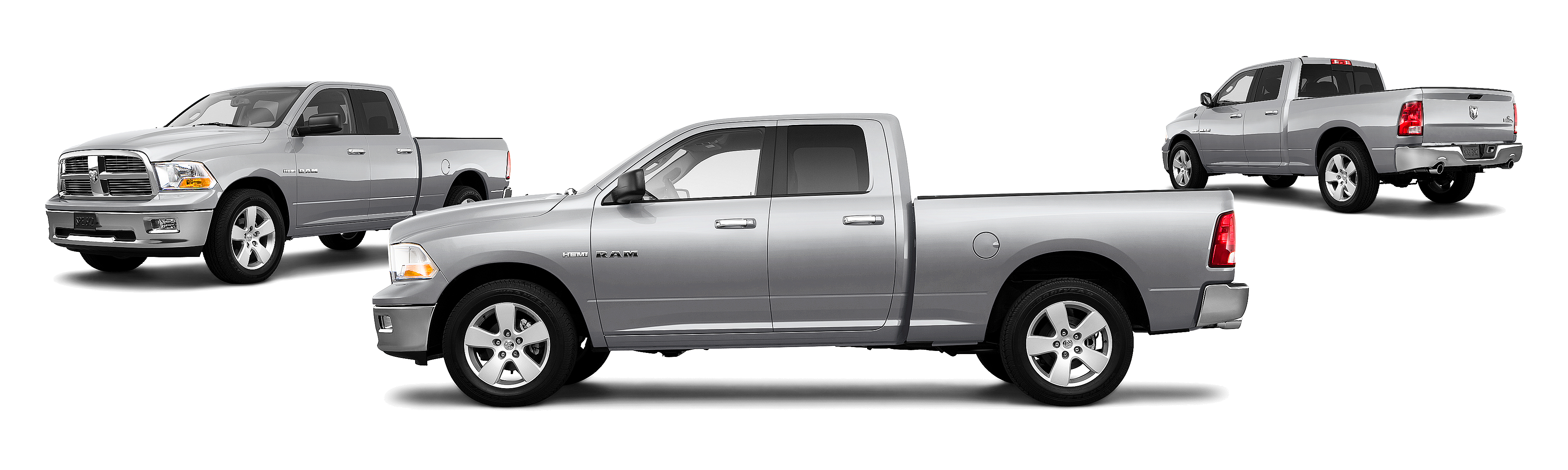 Image of 2010 Dodge Ram 1500 4x2 SLT Sport 4dr Quad Cab 6.3 ft. SB Pickup