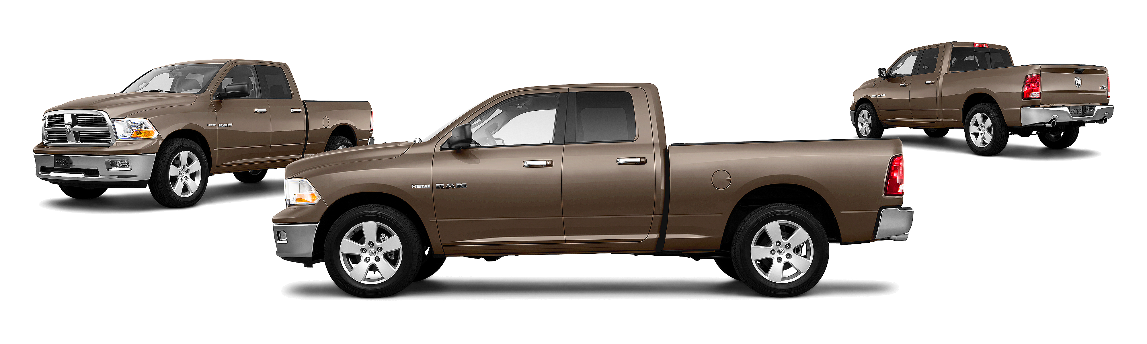 Image of 2010 Dodge Ram 1500 4x4 ST 4dr Quad Cab 6.3 ft. SB Pickup