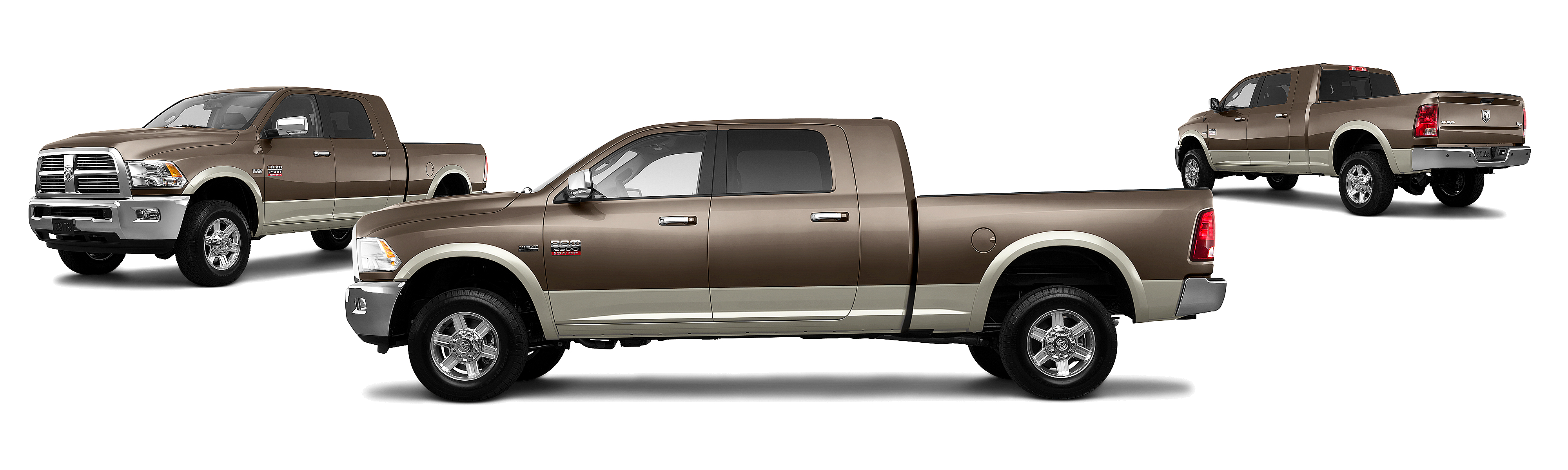 Image of 2010 Dodge Ram 2500 4x2 SLT 4dr Mega Cab 6.3 ft. SB Pickup