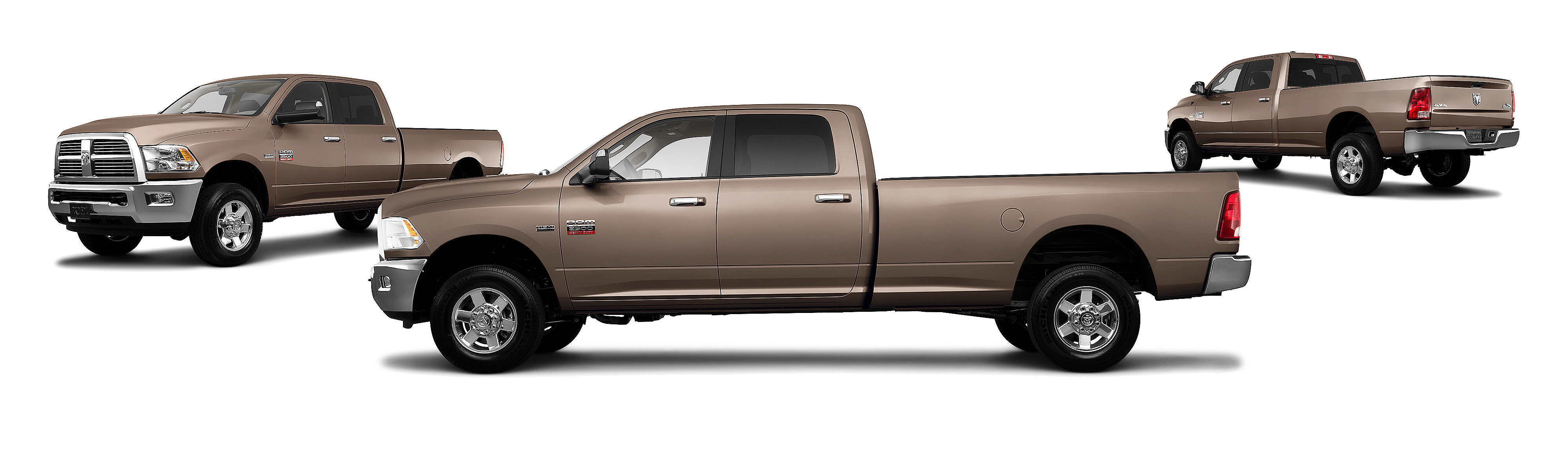 Image of 2010 Dodge Ram 2500 4x4 Laramie 4dr Crew Cab 6.3 ft. SB Pickup