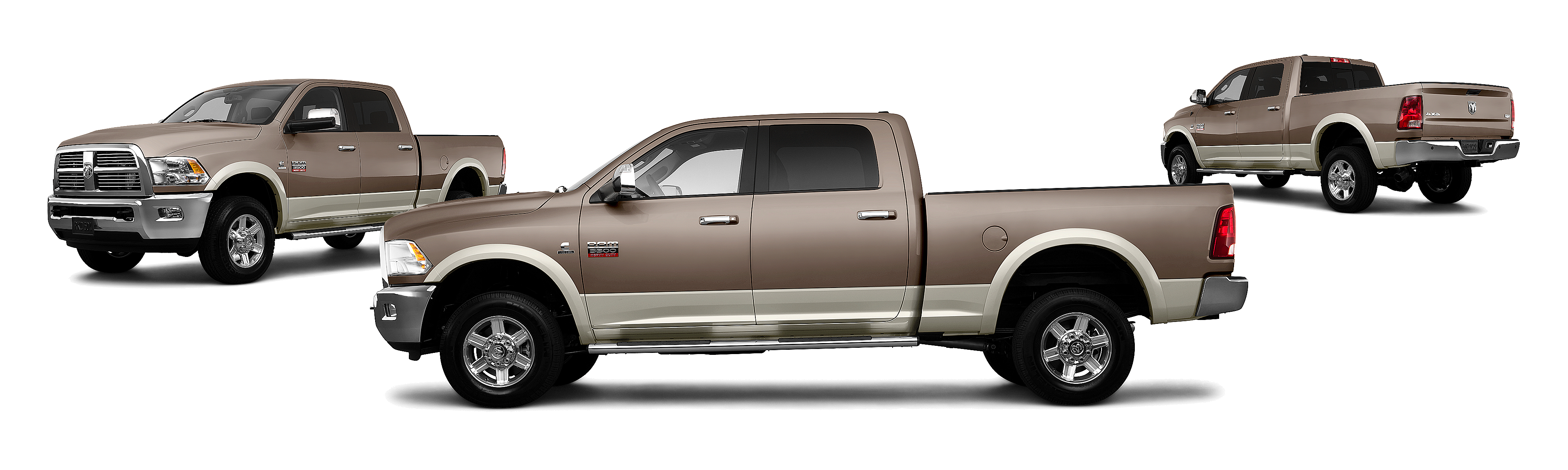 Image of 2010 Dodge Ram 3500 4x4 Laramie 4dr Crew Cab 8 ft. LB DRW Pickup